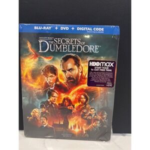 Fantastic Beasts The Secrets of Dumbledore Blu-ray DVD  New 2022 Movie